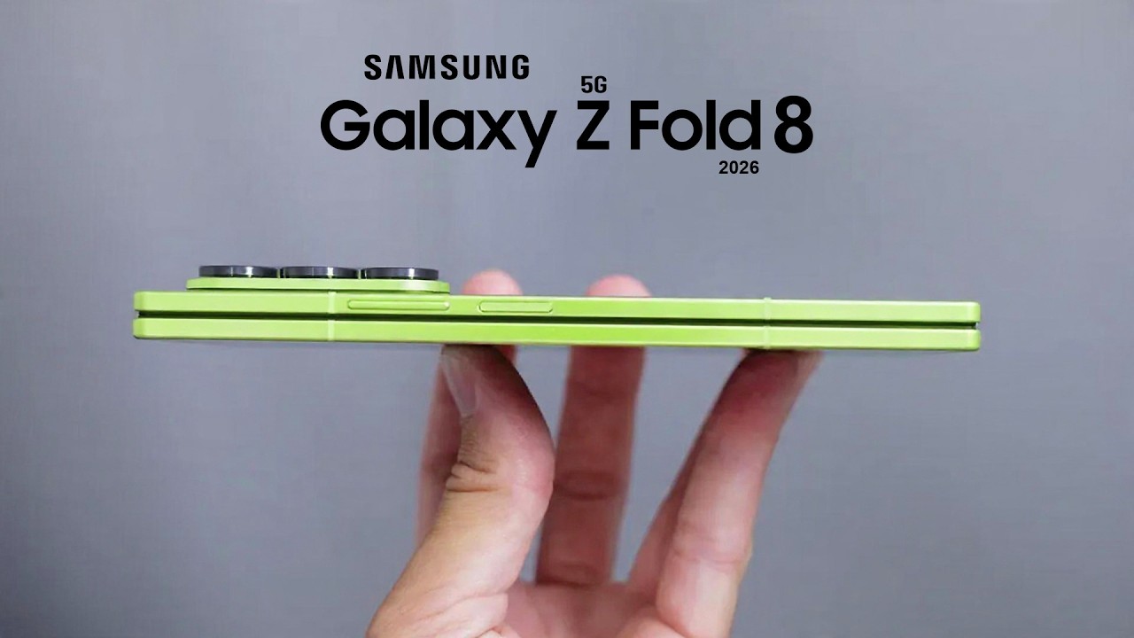 Samsung Galaxy Z Fold 8 &ndash; zaskakujący raport!