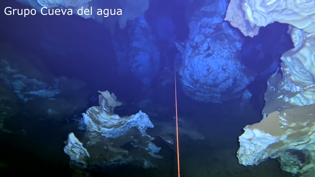 Cueva del agua de Isla Plana, desde 1500m hasta 1900m #seacraft #gralmarine