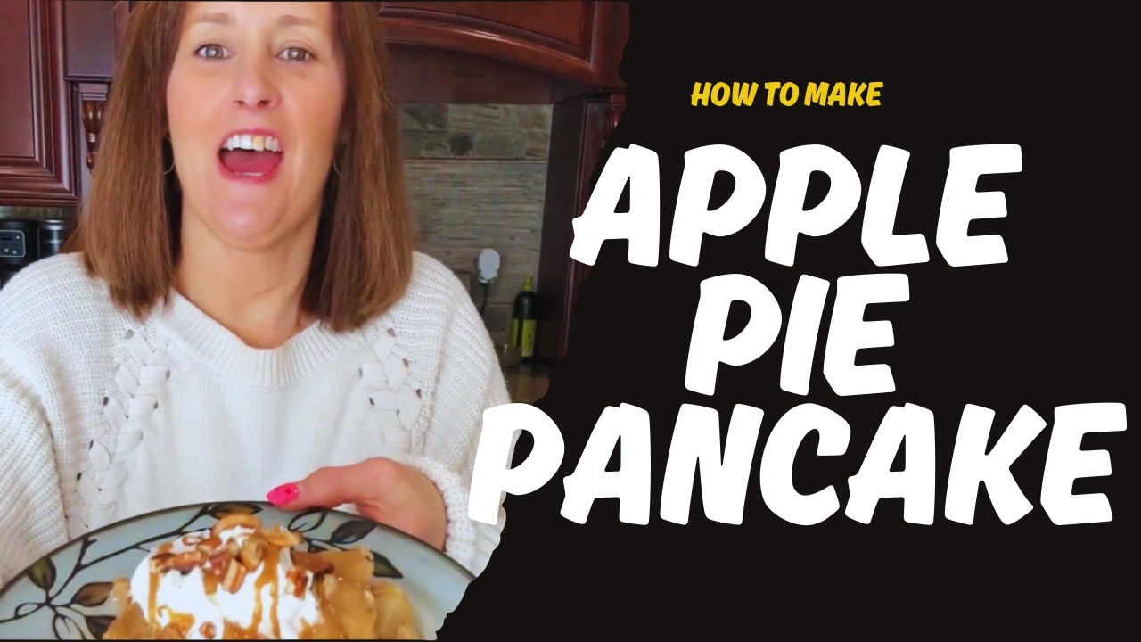 Apple Pie Pancakes Recipe - Sheet Pan Breakfast Dessert