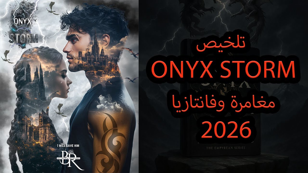تلخيص كتاب Onyx Storm &ndash; أفضل مغامرة وفانتازيا لعام 2026 | كتابك المختصر