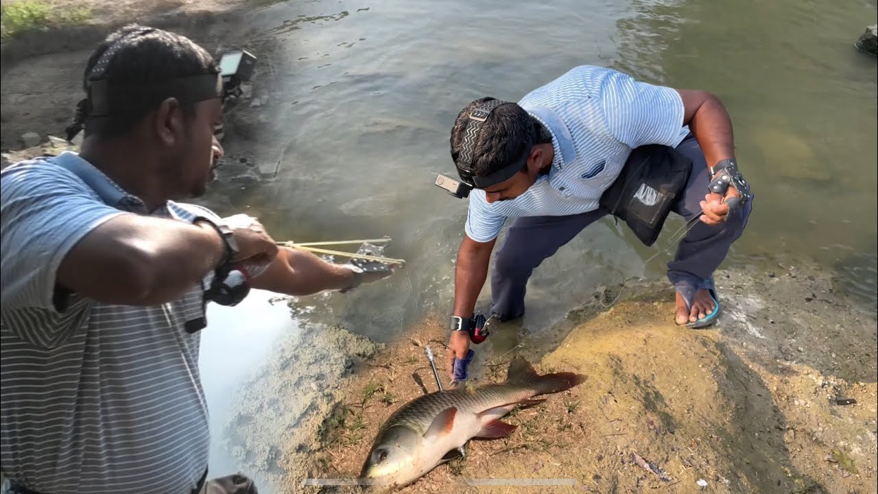 గుల్లెర్ తోని ఫస్ట్ టైమ్ రవ్వ చేపలని పట్టినం ఇది తోమిదొవ వింత mama Bros slingshot fishing