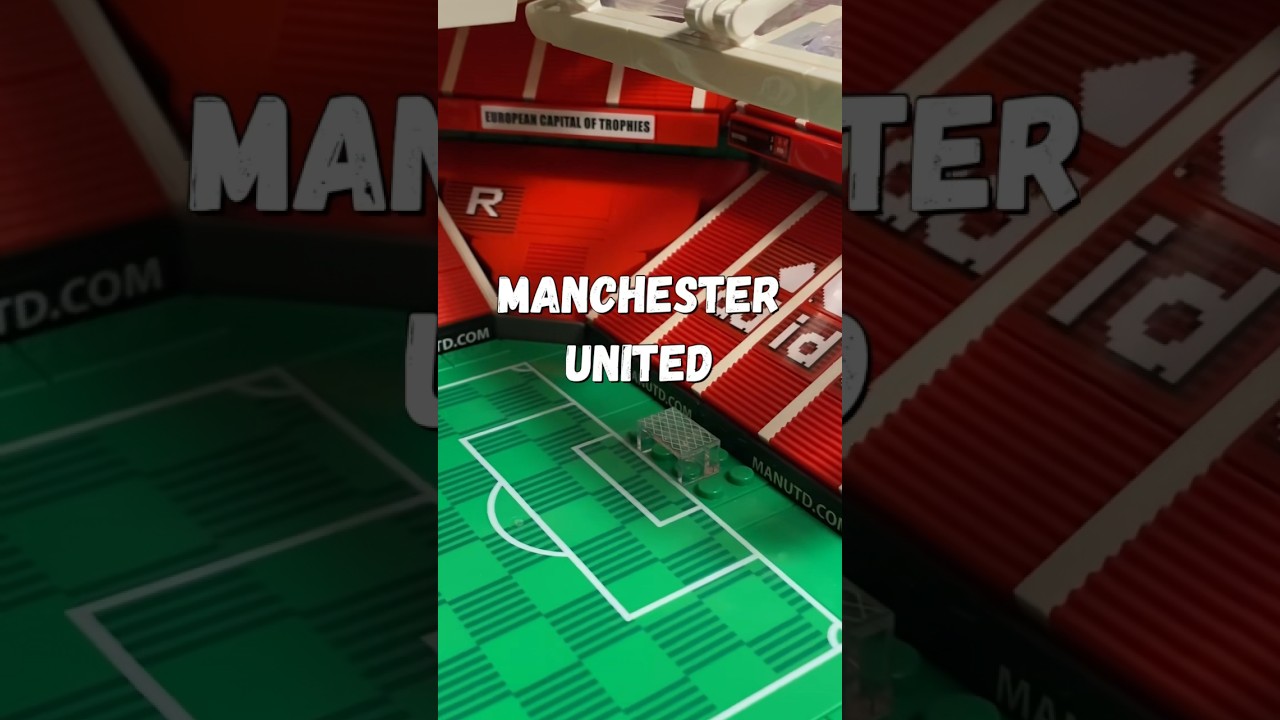 Part 7 of ranking every single Lego set that I own: Manchester United #lego #fyp #viral #legoreview