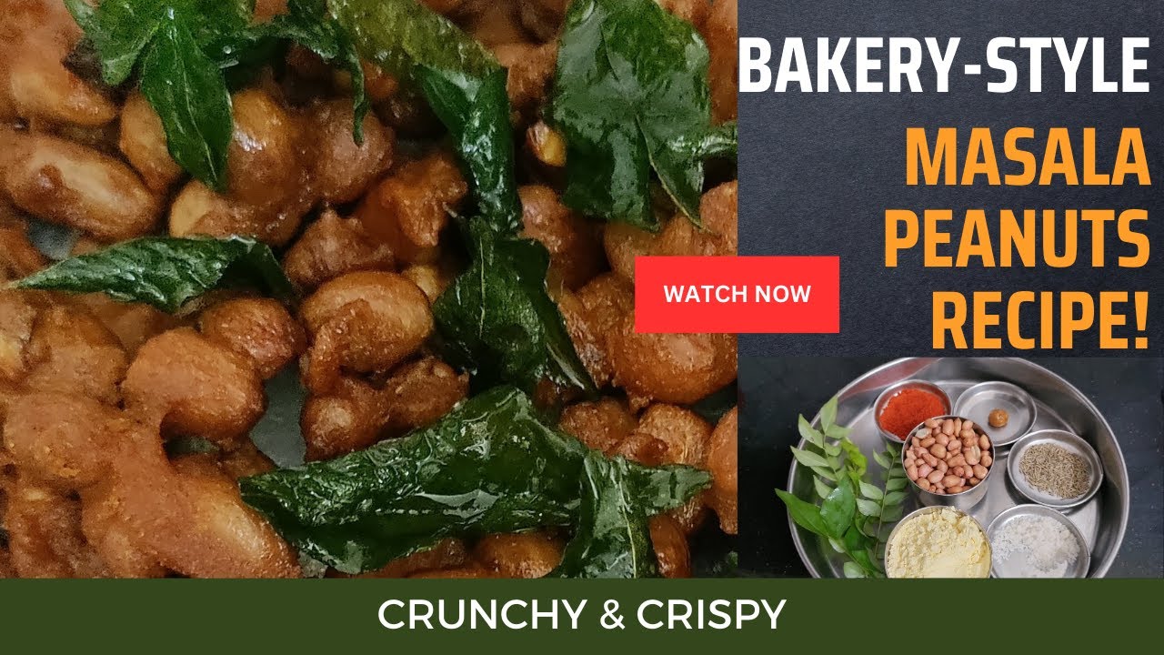 Peanut Masala Recipe | Besan Masala Peanuts | Coated Peanuts Recipe | Masala Groundnut Recipe