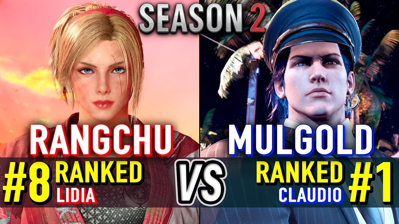 T8 🔥 RANGCHU (#8 Ranked Lidia) vs MULGOLD (#1 Ranked Claudio) 🔥 Tekken 8 High Level Gameplay