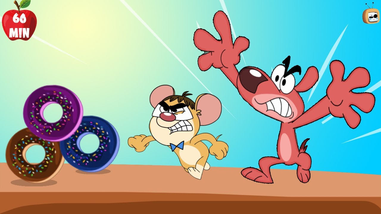 Donut Disaster! : Dog vs Rats | Doggy Don | Rat A Tat | 60 Mins Non-Stop | Funny Cartoon | Chotoonz