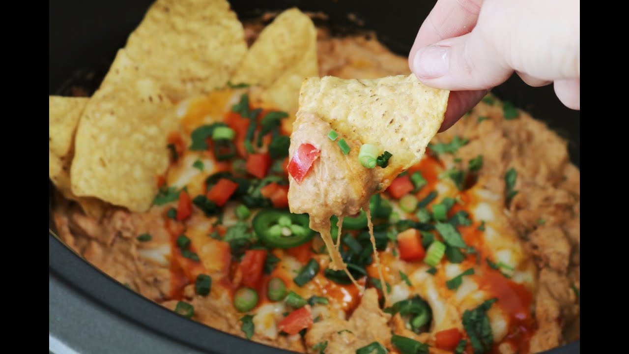 Easy Cream Cheese Bean Dip