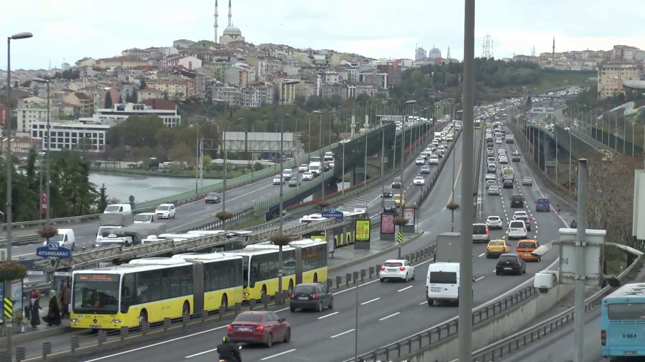 Istanbul. Atatürk Bridge.