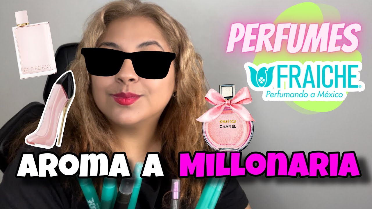Perfumes FRAICHE con aroma a MILLONARIA!! 😎🖤🫰🏼✨💫