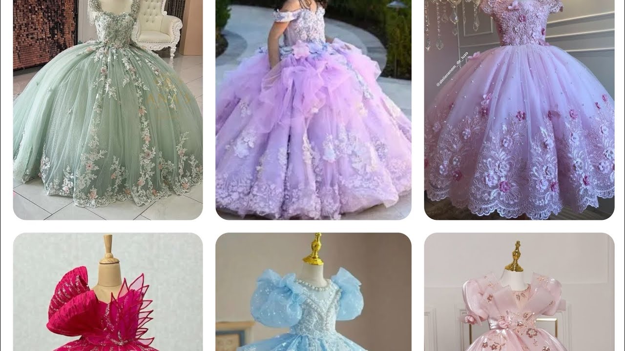 Girls princess birthday party dress 🥰#youtube 
