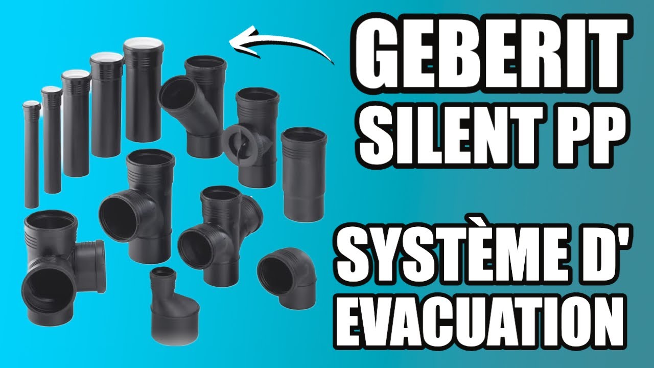 TEST ✅ Système d’évacuation - Silent PP - Geberit - Bichon Tv
