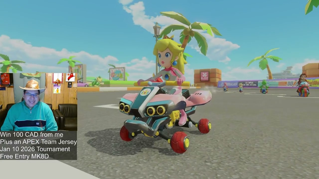 Merry Christmas Everyone lets MArio Kart 8D