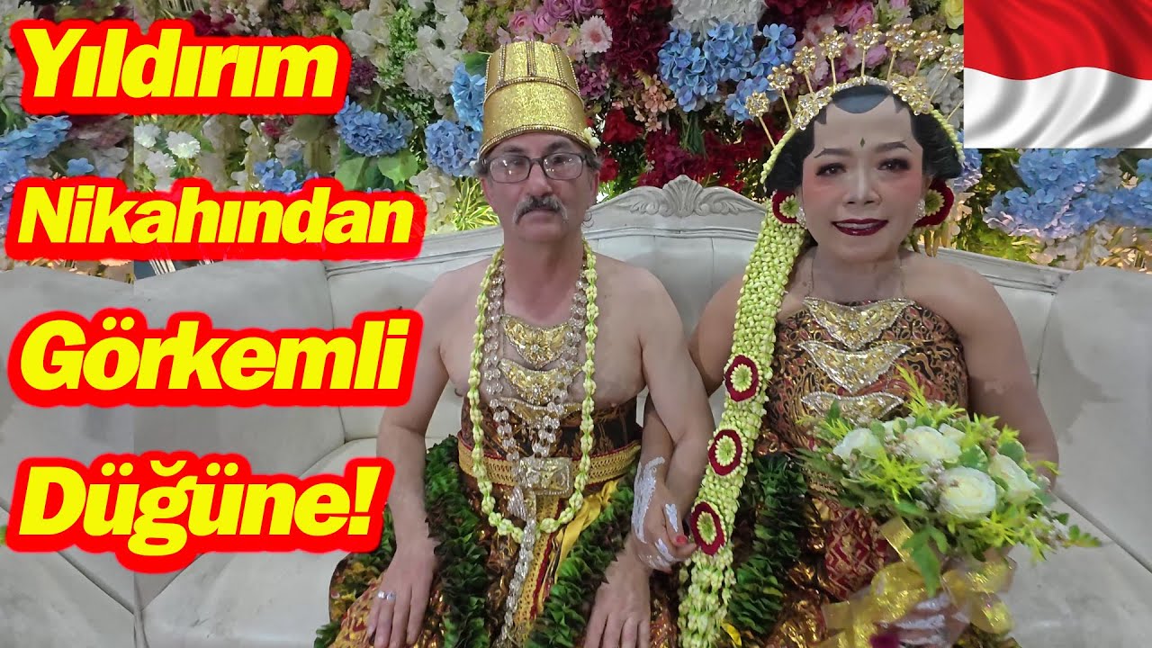 Bir Türk’ün Endonezya’daki Kültürel Şöleni! -Yıldırım Nikahından Görkemli Düğüne! 