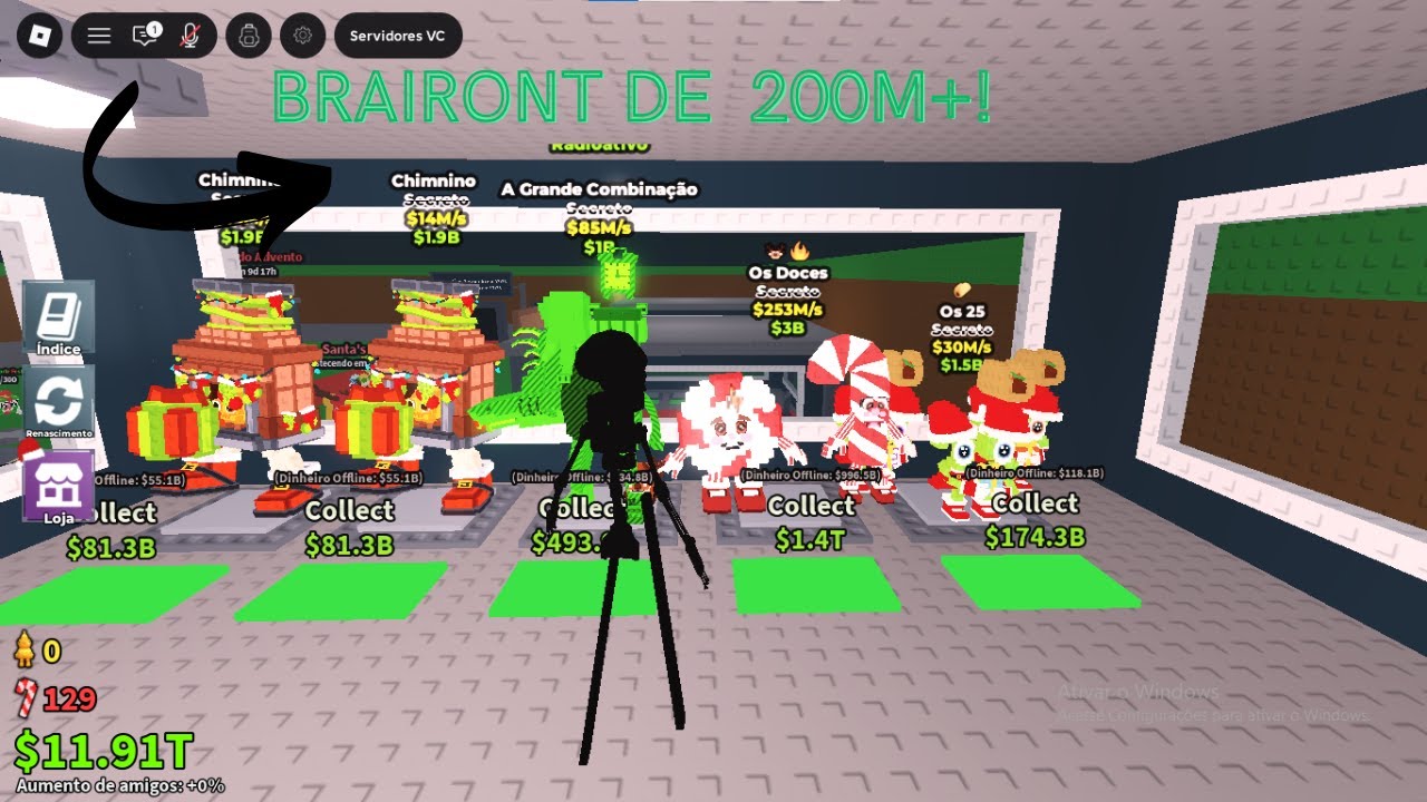 ROUBANDO BRAIRONTS em SERVIDORES PRIVADOS DEU CERTO! (PEGUEI UM DE 200M) PARTE 1