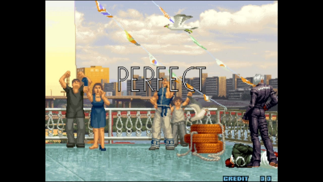 King Of Fighters 2002 Story Mode Hero Team