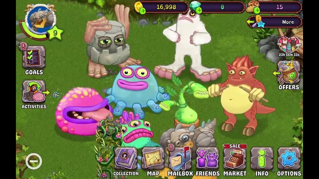 Monsters battle with their voices wow. :my singing monsters episode 4 part 1