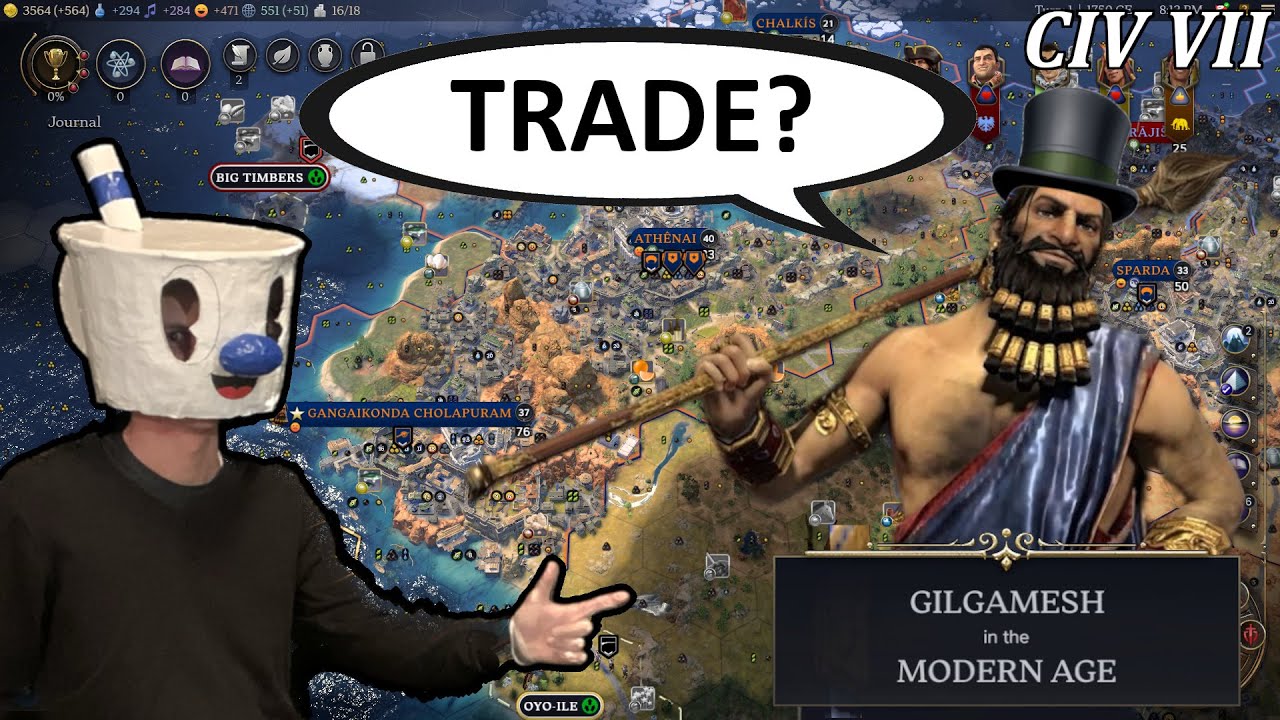 All Business Gilgamesh! - Civilization VII Anniversary Stream