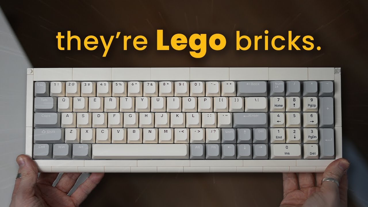 Lego Meets Mechanical Keyboard&mdash;and it&rsquo;s Surprisingly Good