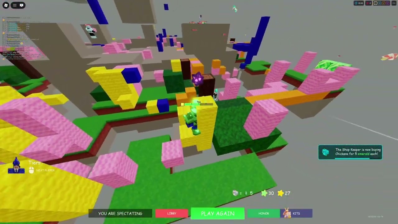 Insane ranked clutch in roblox bedwars