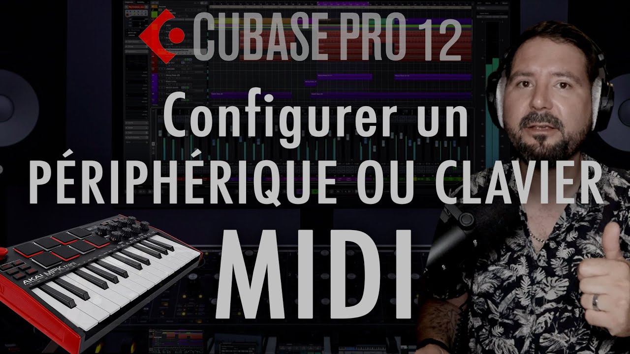 Cubase 12 NEWs #1 : Configuration des contrôleurs et claviers MIDI Remote Control (10min)