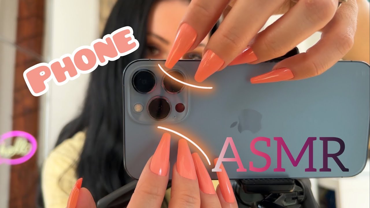 ASMR phone tapping (no talking) #sleepasmr #asmr #asmrvideo