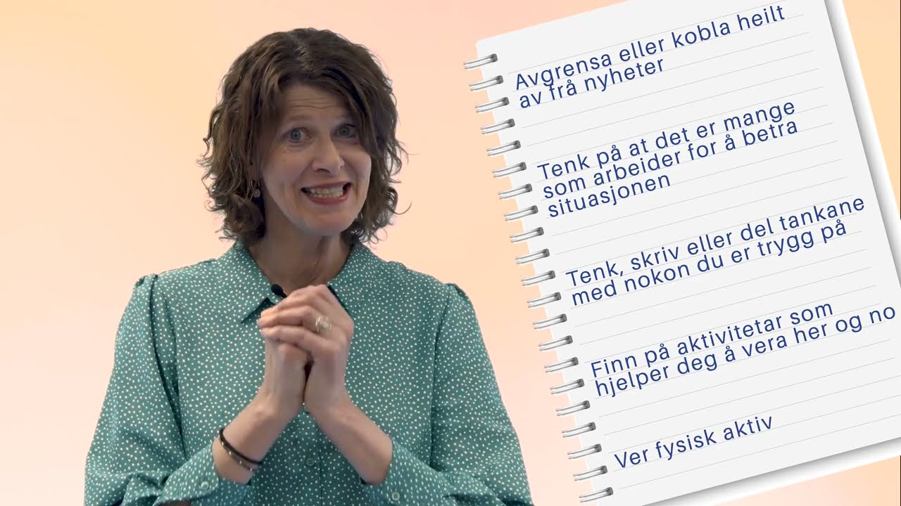 Korleis ta kontroll over bekymringstankar