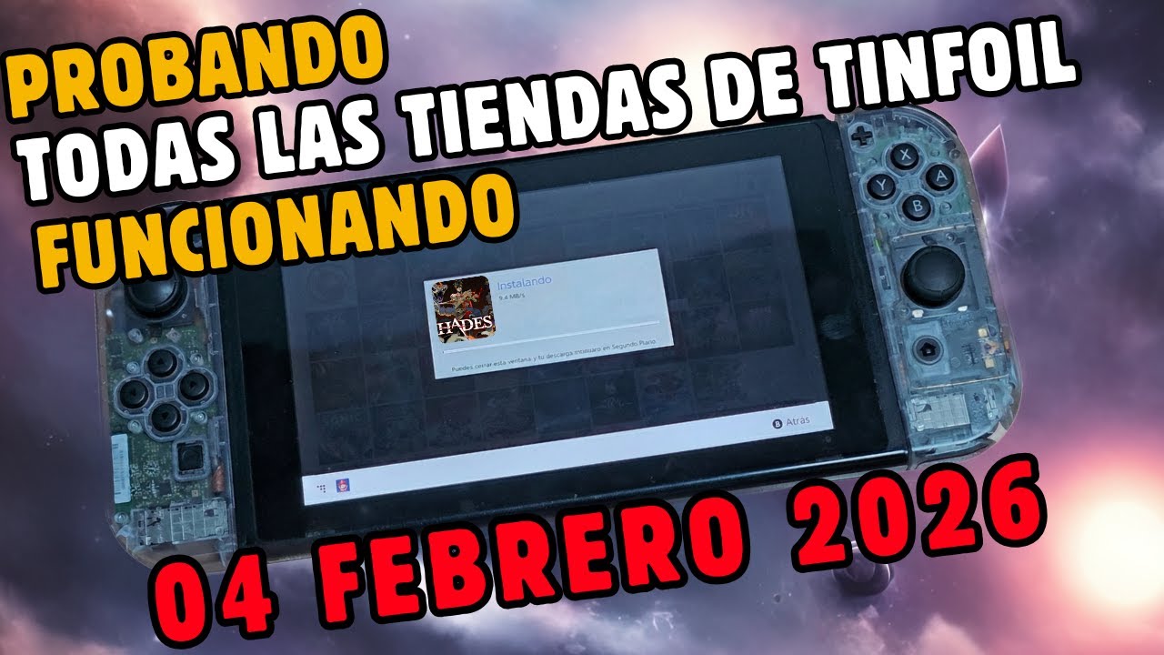 PROBANDO TODAS LAS TIENDAS  DE TINFOIL SWITCH MAGIA | FUNCIONANDO 04 DE FEBRERO 2026
