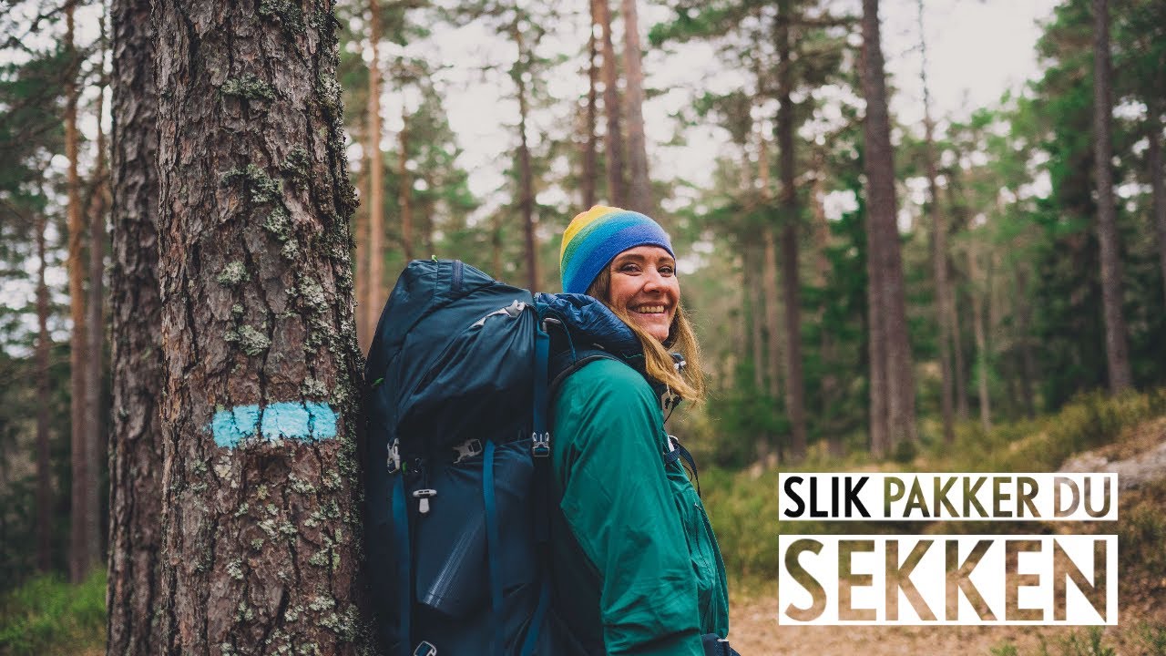 Slik pakker du sekken
