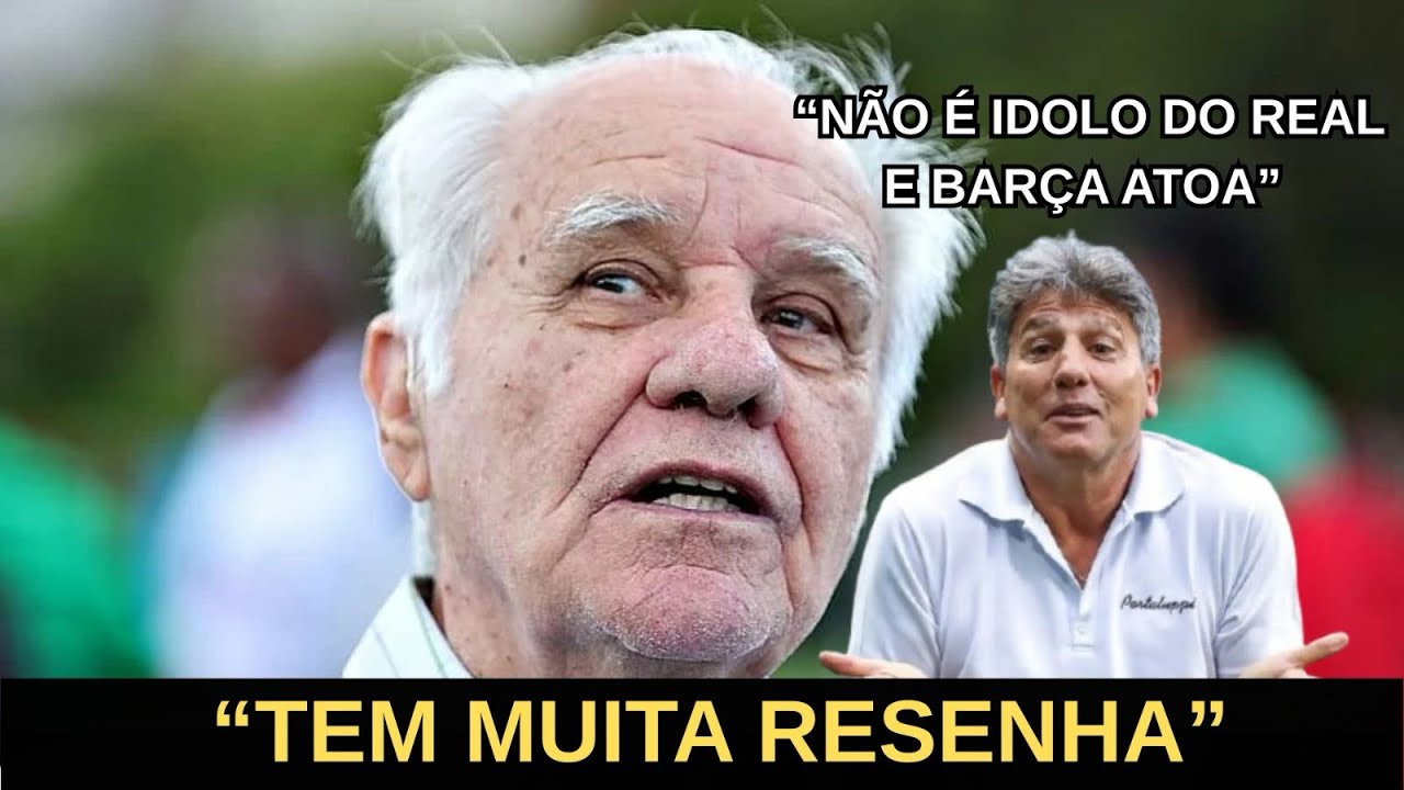 RENATO GAÚCHO CONTA AS RESENHA COM EVARISTO DE MACEDO 😂