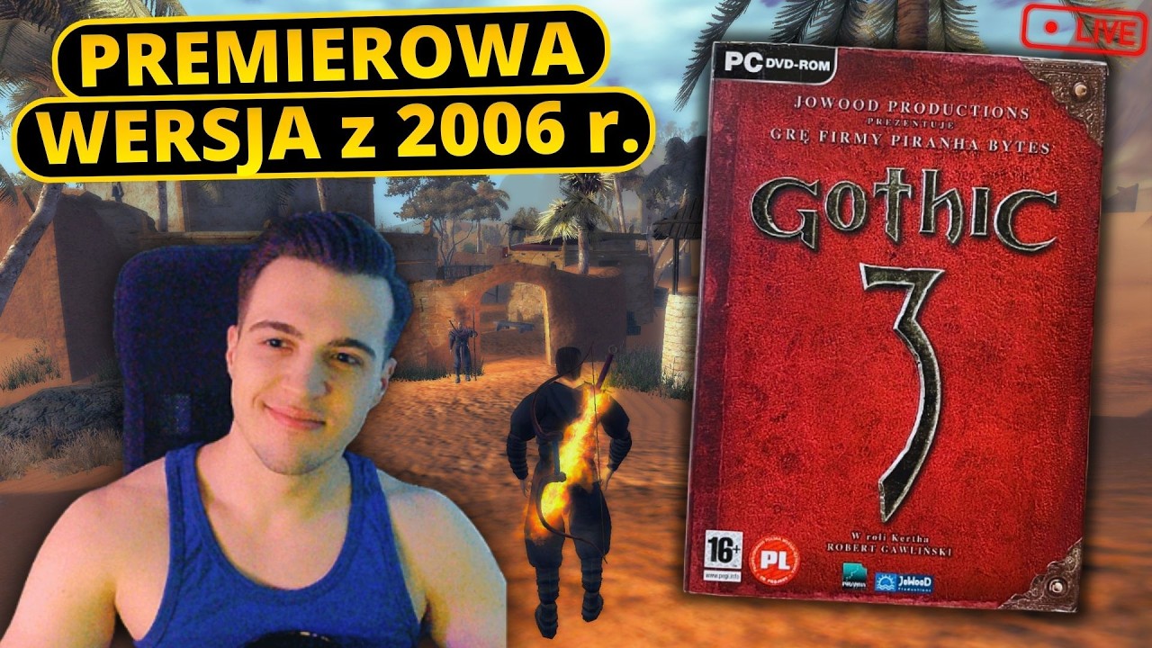 🔴 Gothic 3 PREMIEROWA wersja - ASASYNI CZY KOCZOWNICY? #8