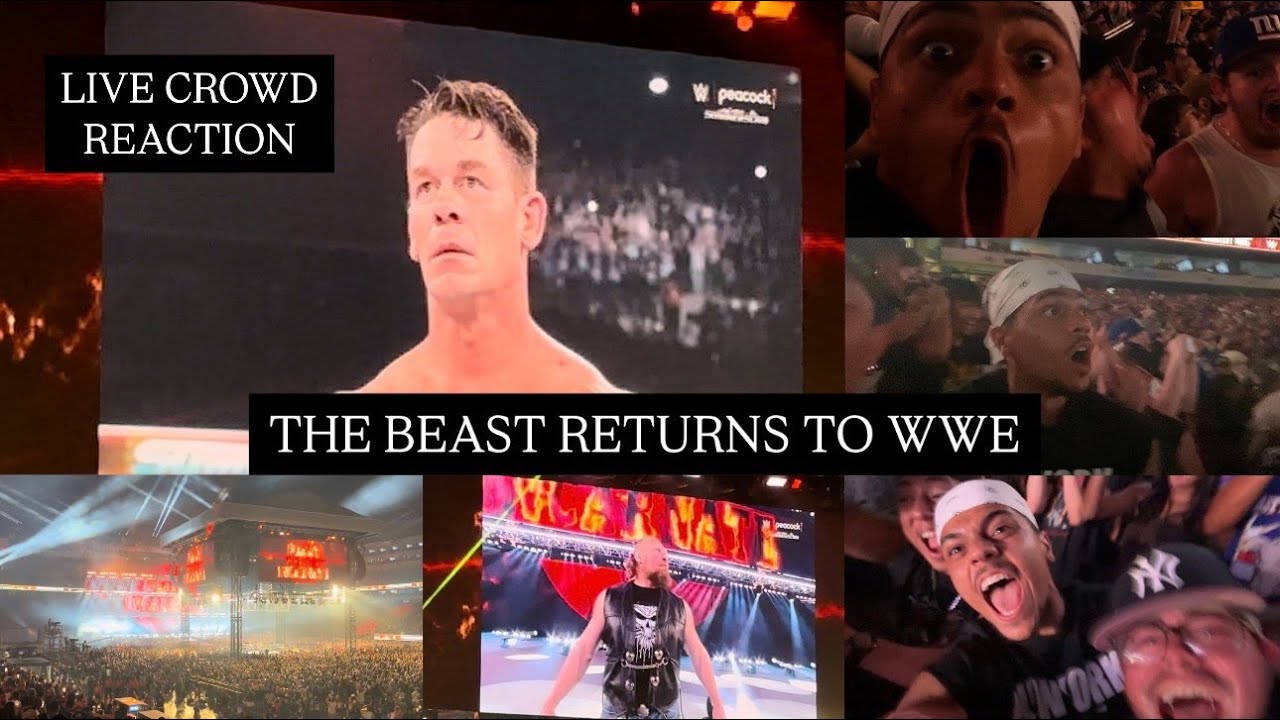 WWE Summer Slam: Night 2 - Vlog + BROCK LESNAR RETURNS