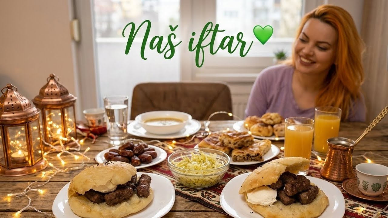 Miris ramazana u svakom zalogaju. ✨Ramazanski haul-vlog i naš iftar.🌙✨💚