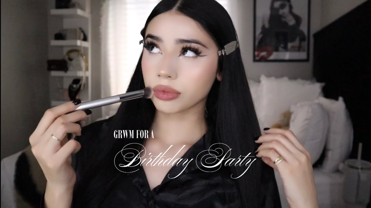 GRWM на вечеринку в честь дня рождения (я никогда не выхожу из дома)