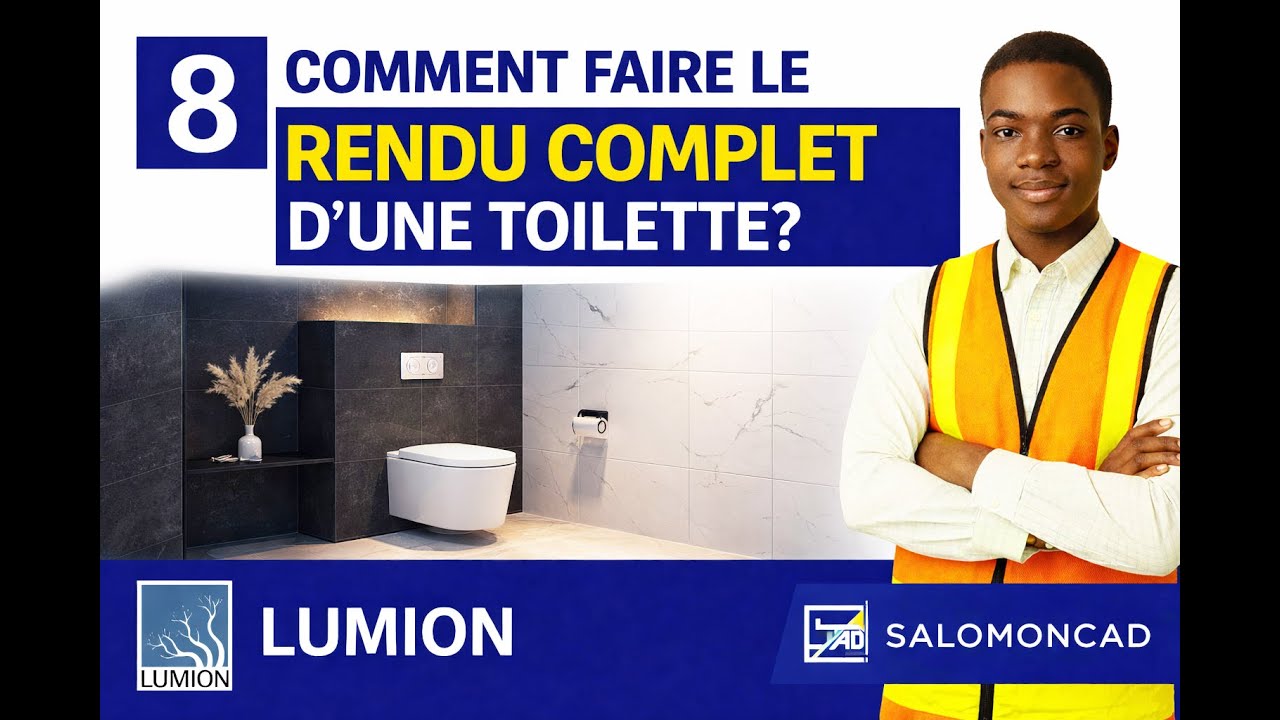 comment faire le rendu complet d'une toilette?