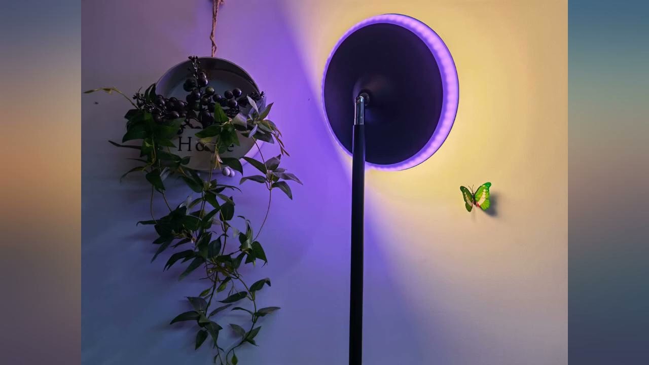 Floor Lamp,42W 3000LM Modern Torchiere Sky LED Lamps,Bright Tall Standing Pole review