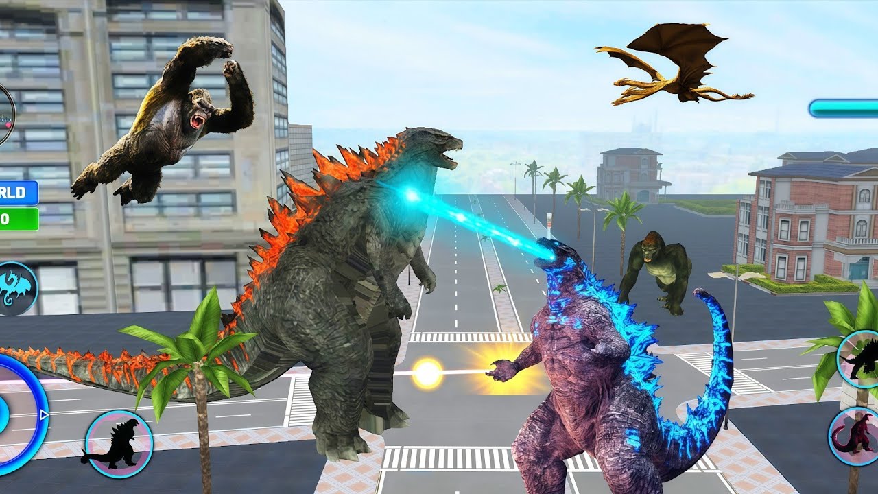 Godzilla Vs Gorilla Rampage 3D Game 🔥 #26 