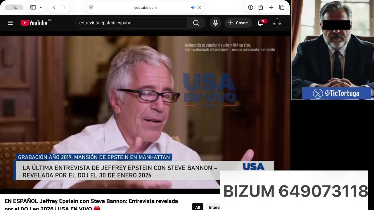 reaccionando Entrevista Epstein en castellano