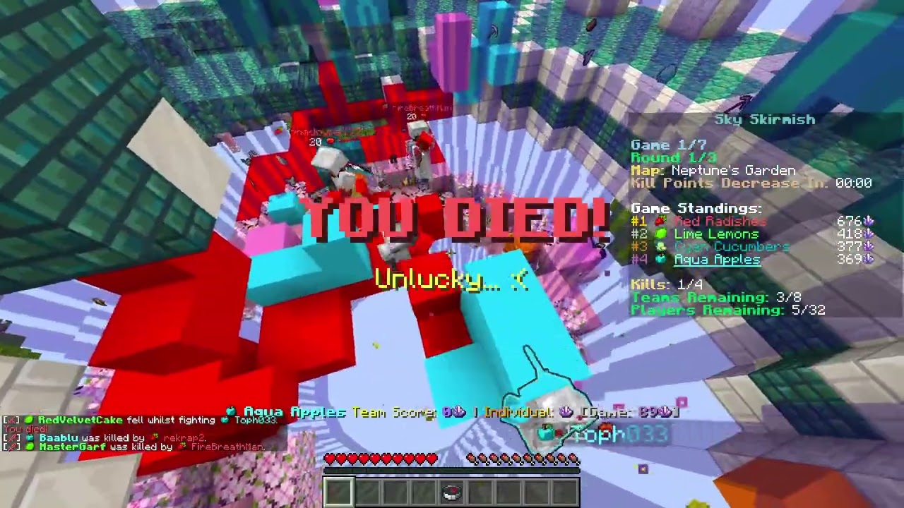MINECRAFT MAYHEM 30 - AQUA AMONGUS'S | Baablu | 2024-07-20