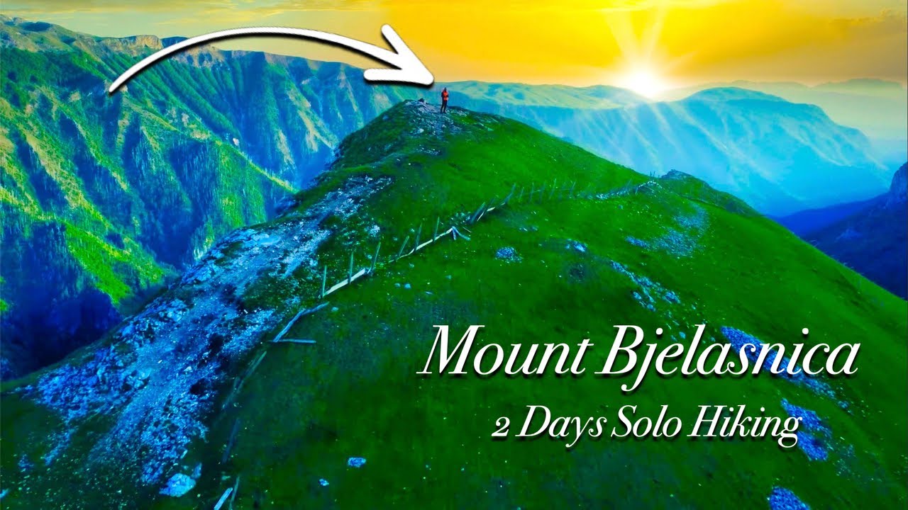 2 Days Solo Hiking on the Mountain || Bjelašnica || Lukomir Bosnia and Herzegovina