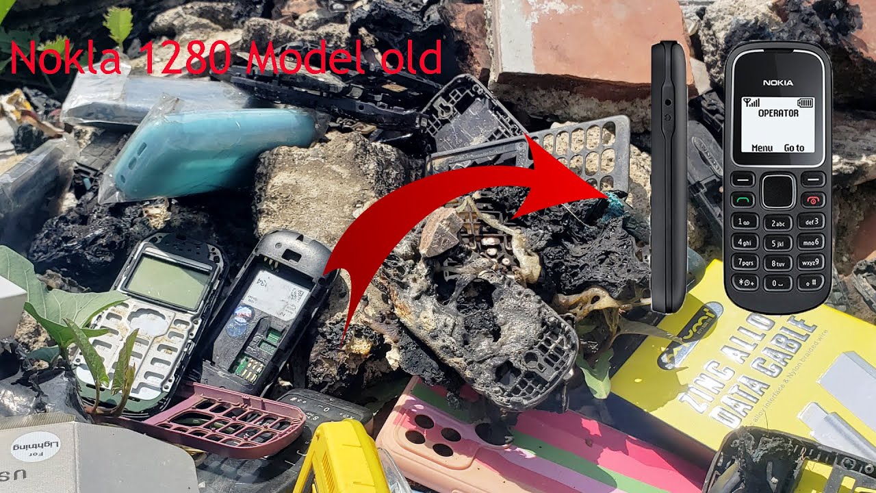Restoring Year old Nokla phone, Restore Old Nokia 1280 , Restoration Destroyed Phone.