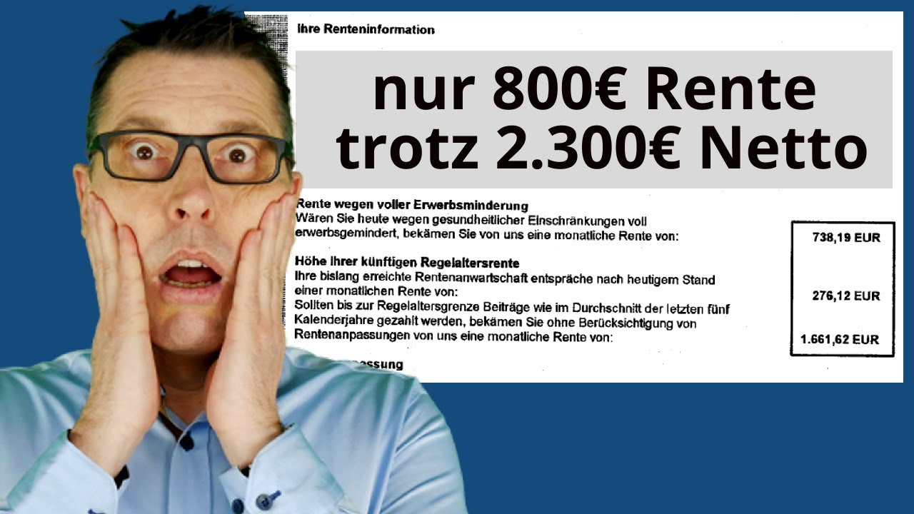 die Wahrheit über deine Rente (warum die Renteninformation täuscht)