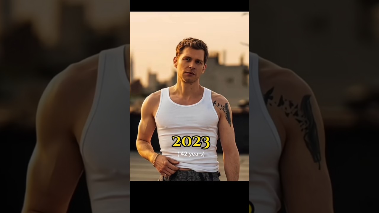 Joseph Morgan evolution. #josephmorgan #evolution #klaus #vampirediaries