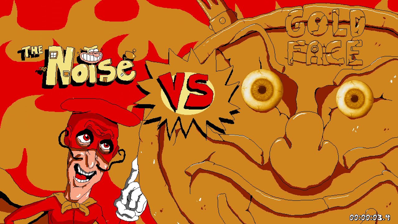 Gold Face P Rank - Pizza Tower Lap 3 Deluxe