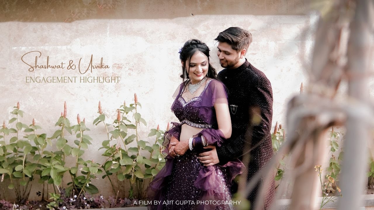 Shashwat & Urvika || Engagement Highlight || A Film by Ajit Gupta Photography