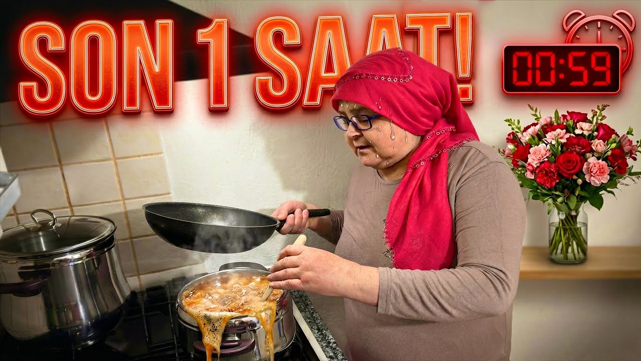 İFTARA 1 SAAT KALA TELAŞIMIZ! Yetişebildik mi? (+Eşimin Sürprizi)