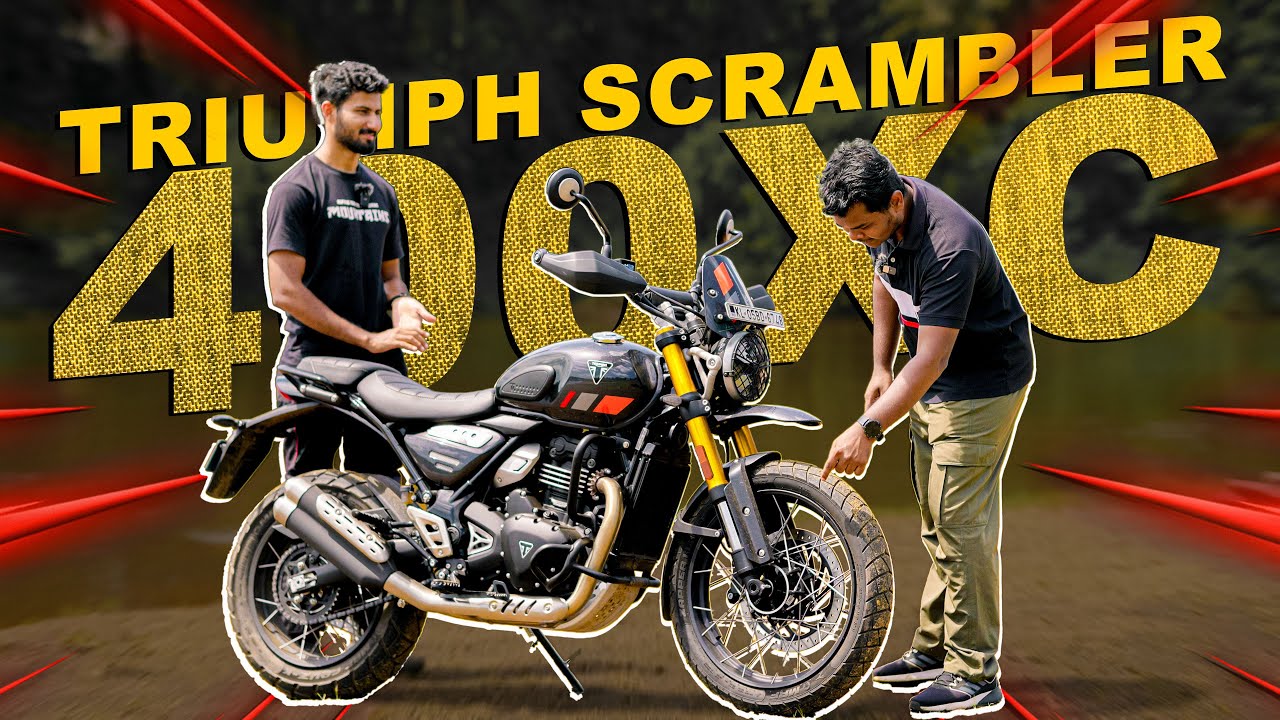 Triumph Scrambler 400 XC Malayalam Review | One D Malayalam