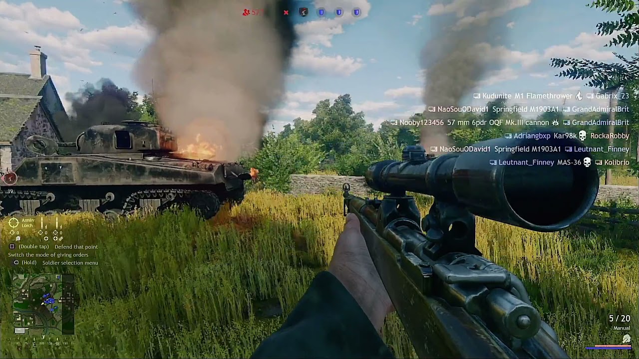 Enlisted gameplay #1 | PS4 Slim | First Win