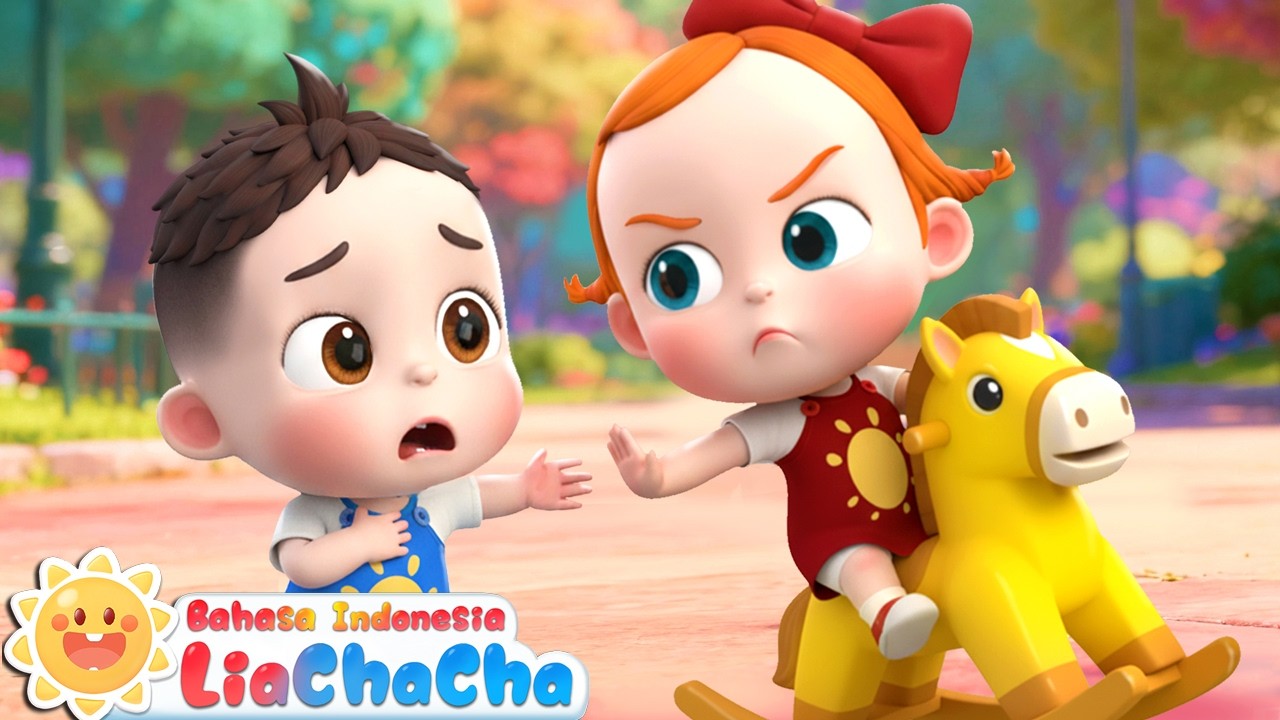 Giliran Aku, Giliran Kamu🎠🛝| Kebiasaan Baik | Lagu Anak-anak | LiaChaCha Bahasa Indonesia