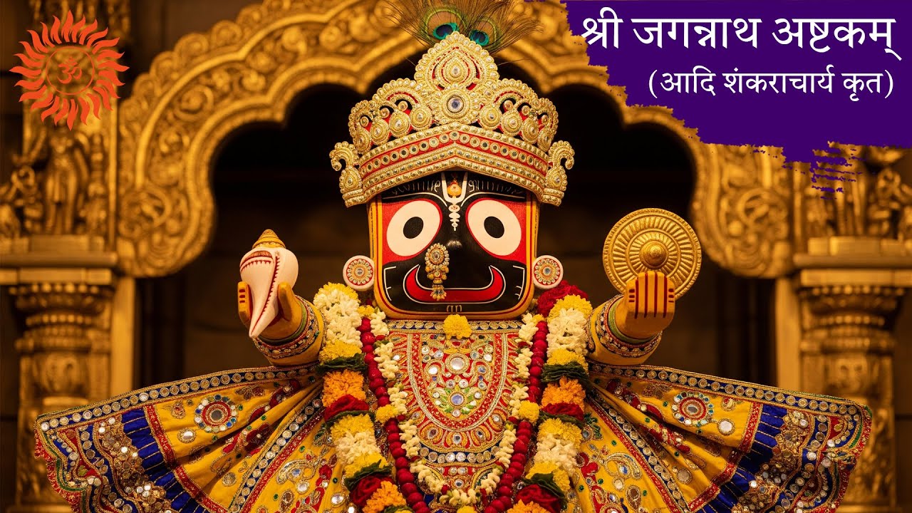 श्री जगन्नाथ अष्टकम्  | Shri Jagannath Ashtakam #jaggannath #vishnu #mantra #puri #sanatandharma