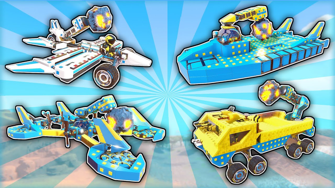 I REBUILT All My Stranded in Space Campaign Vehicles Because They SUCKED! (Trailmakers Gameplay)