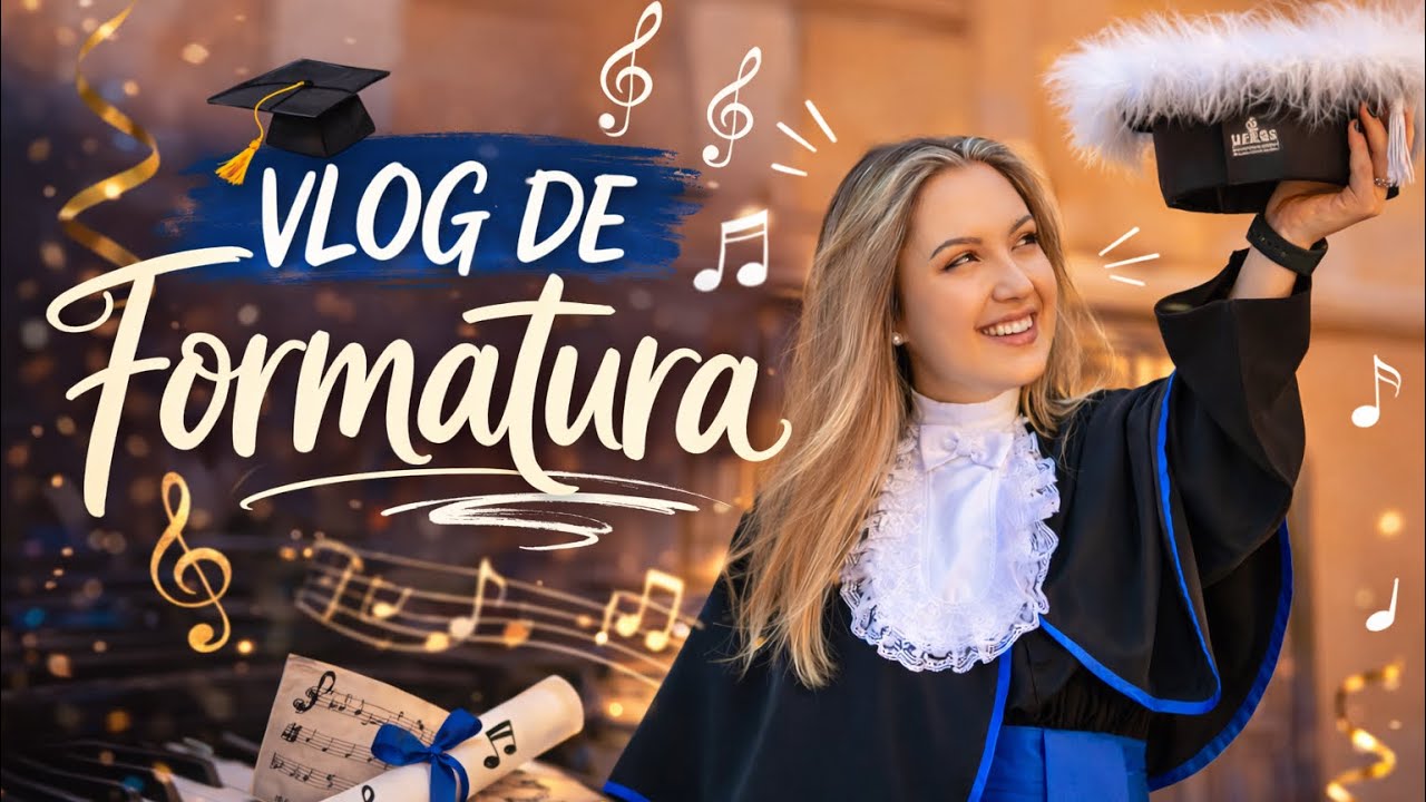 VLOG FORMATURA DE MÚSICA 🎵